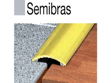 Remate em Latão Polido - Perfil SEMIBRAS - ARCANSAS